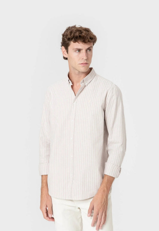 Camicia a righe sottili
