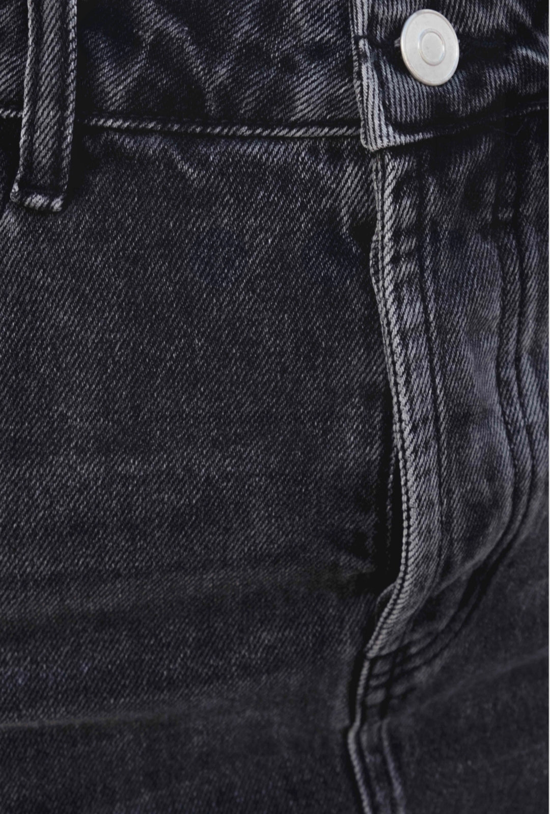 Gonna in Denim 100% Cotone Taglio Classico a Vita Alta