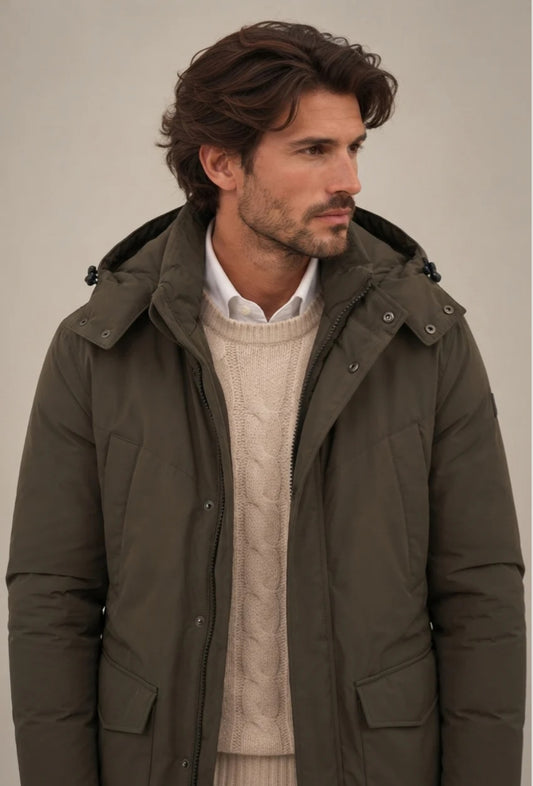 PARKA CON CAPPUCCIO