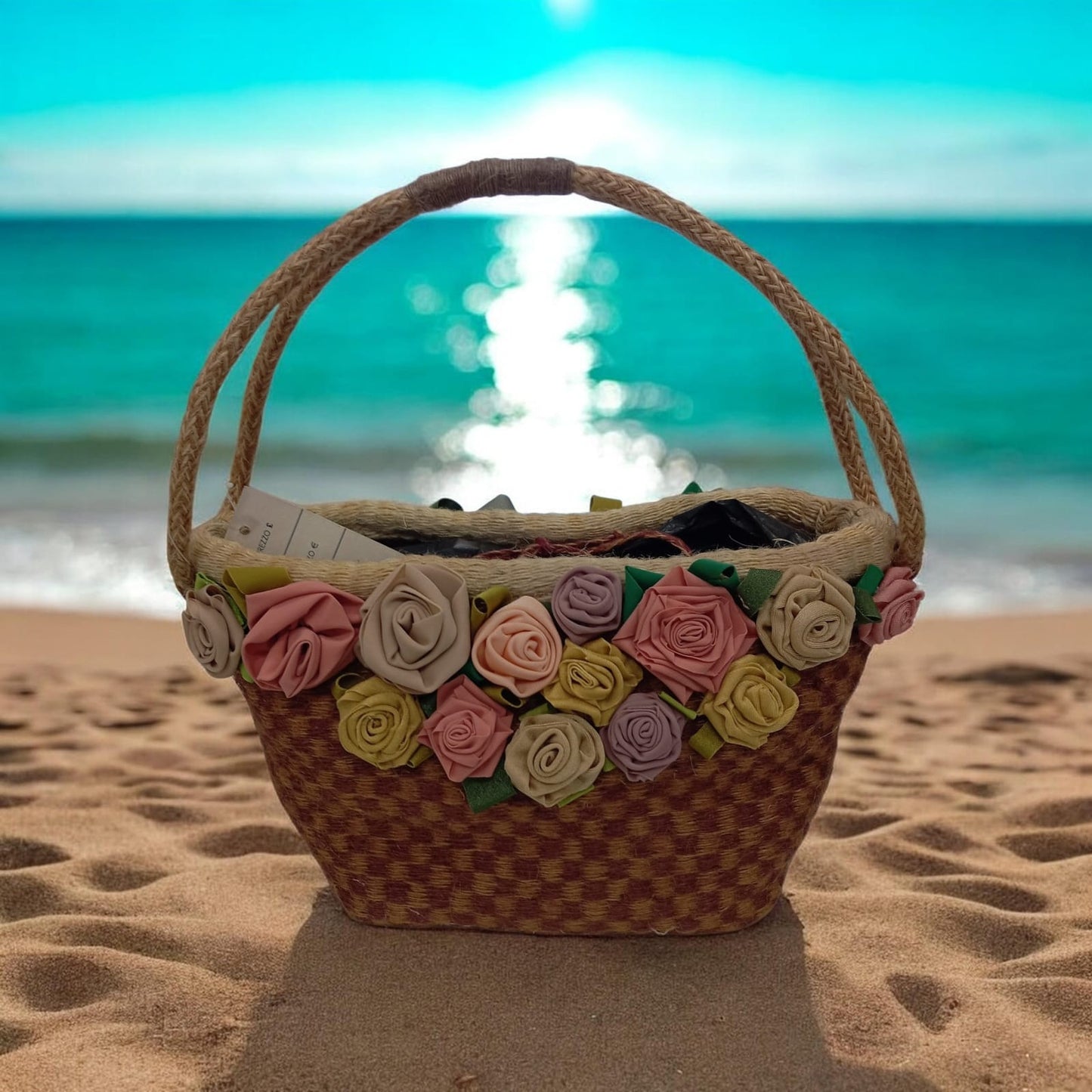 Piccola borsa floreale – Pezzo unico