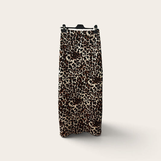 Gonna animalier in viscosa