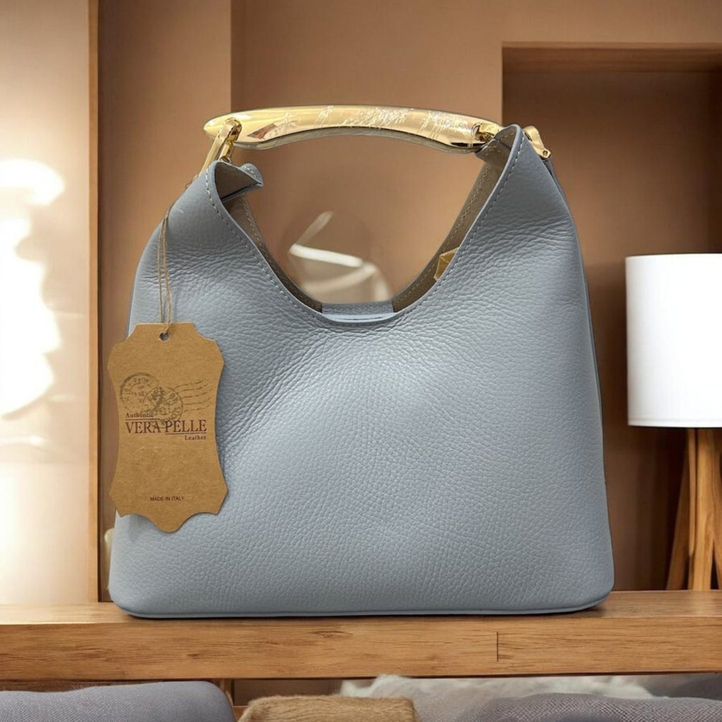Borsa in vera pelle