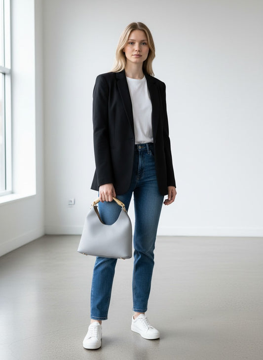 Borsa in vera pelle