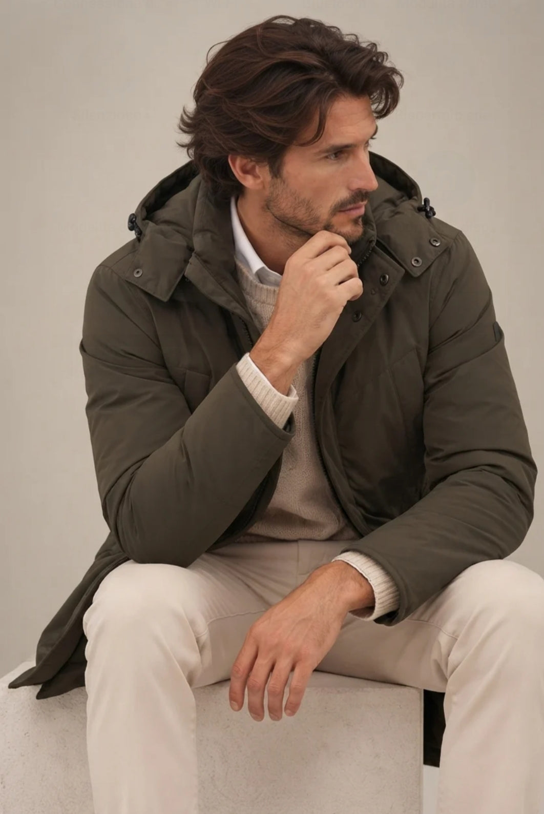PARKA CON CAPPUCCIO
