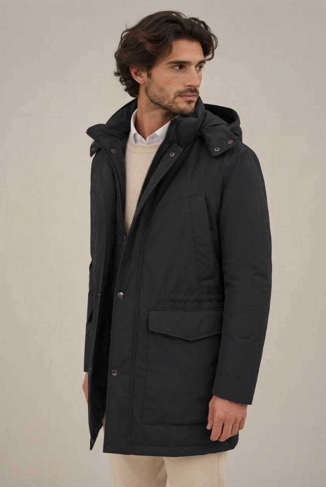 PARKA CON CAPPUCCIO