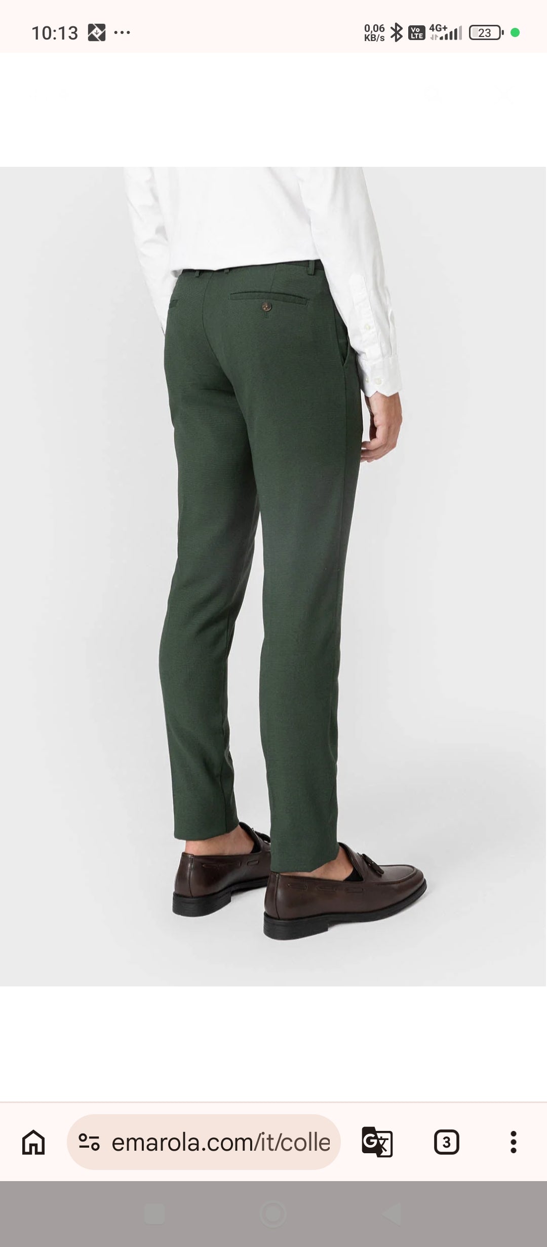 Pantaloni uomo