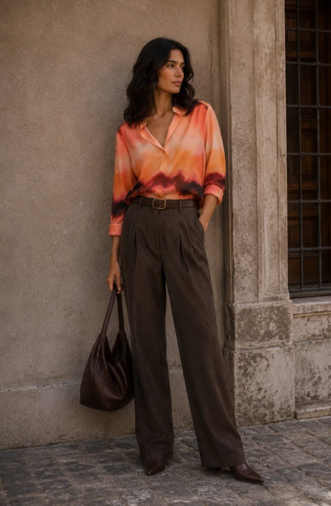 Camicia stampata